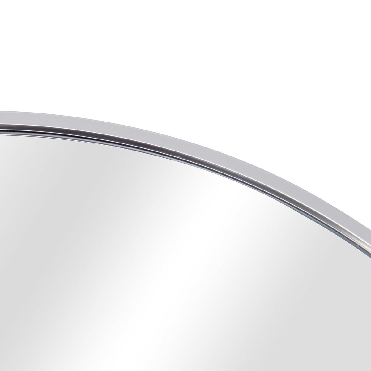 WANDSPIEGEL Modugno - Silberfarben, Glas/Metall (50/2.8/50cm) - [en.casa]