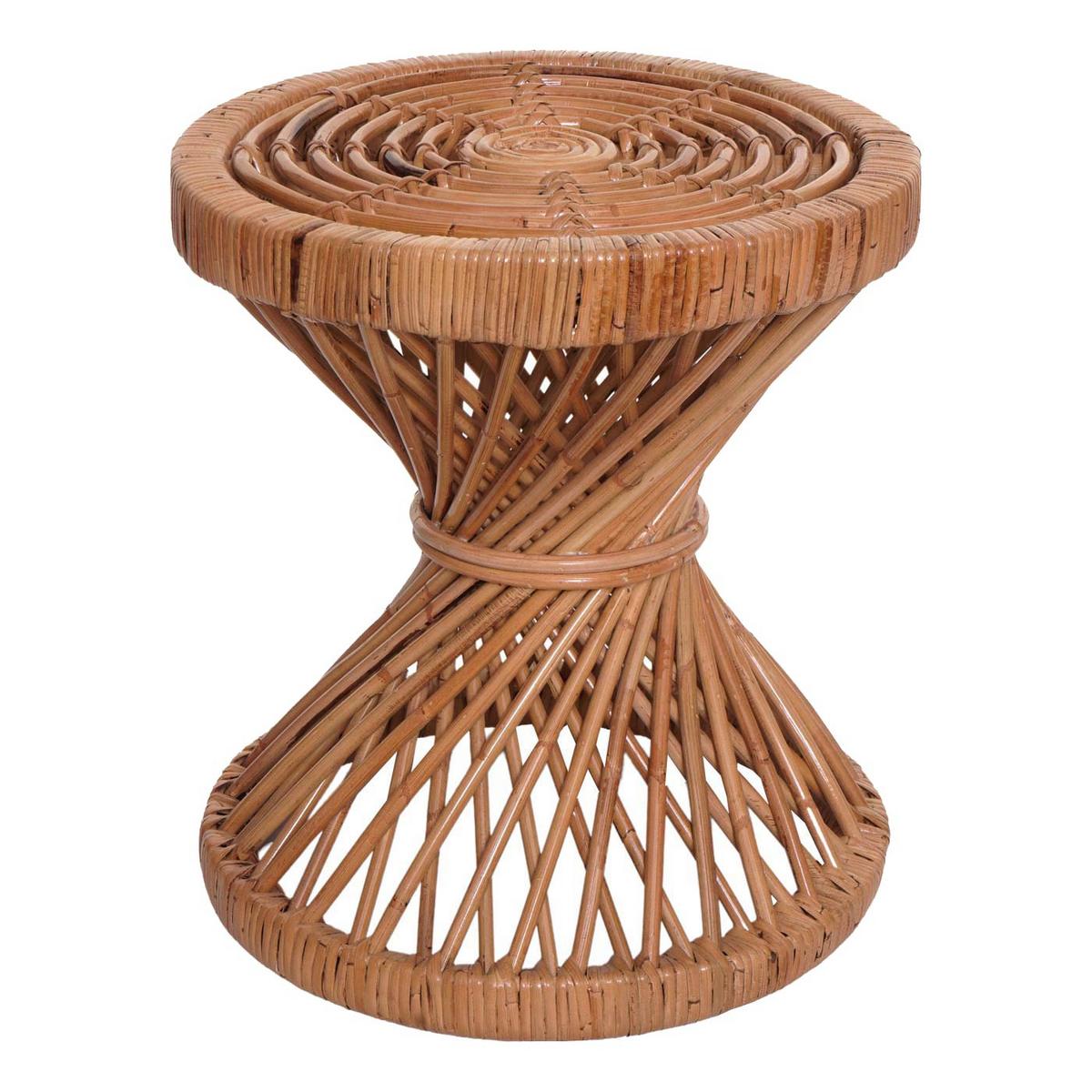 BEISTELLTISCH rund Braun - Braun, Holz (38/38/43cm) - MCW