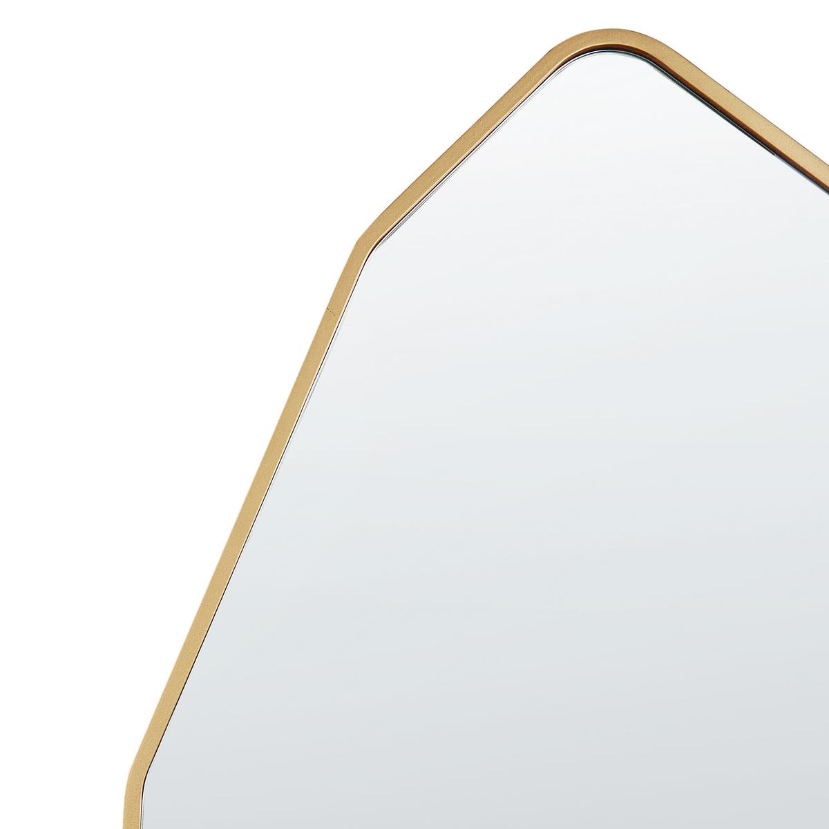 STANDSPIEGEL 165 cm Metall Gold Tartas - Goldfarben, Metall (50/165/36cm) - Beliani