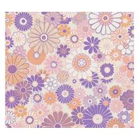 VLIESTAPETE Lila 53/850 cm - Orange, Textil (53/1cm) - KUNSTLOFT