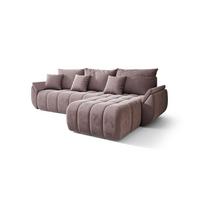 ECKSOFA Louise - Flieder, Holzwerkstoff/Textil (280/185cm) - Fun Möbel
