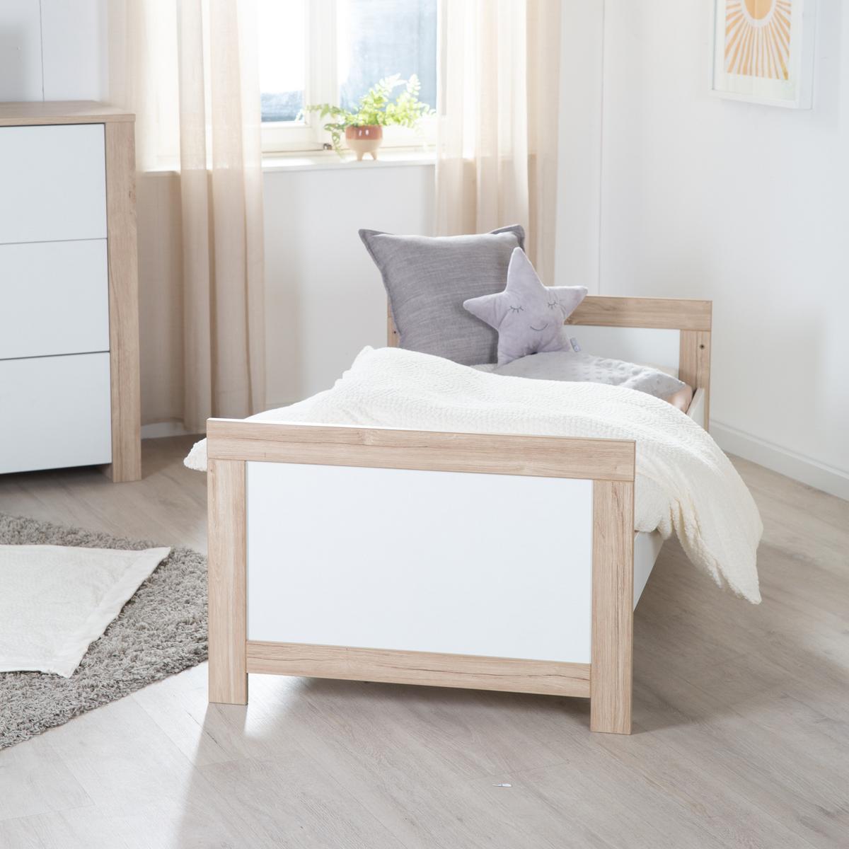 BABYZIMMERSET Malo 2-teilig - Weiß, Holzwerkstoff (144/98.5/76cm) - Roba