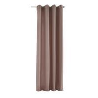 VORHANG PALERMO HxB 225x140 cm Taupe - Taupe, Textil (140/225/1cm) - Gardinenbox