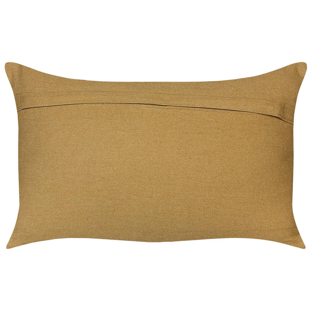 DEKOKISSEN 2er-Set Bunt 30/50 cm Deepor - Multicolor, Naturmaterialien (30/50cm) - Beliani