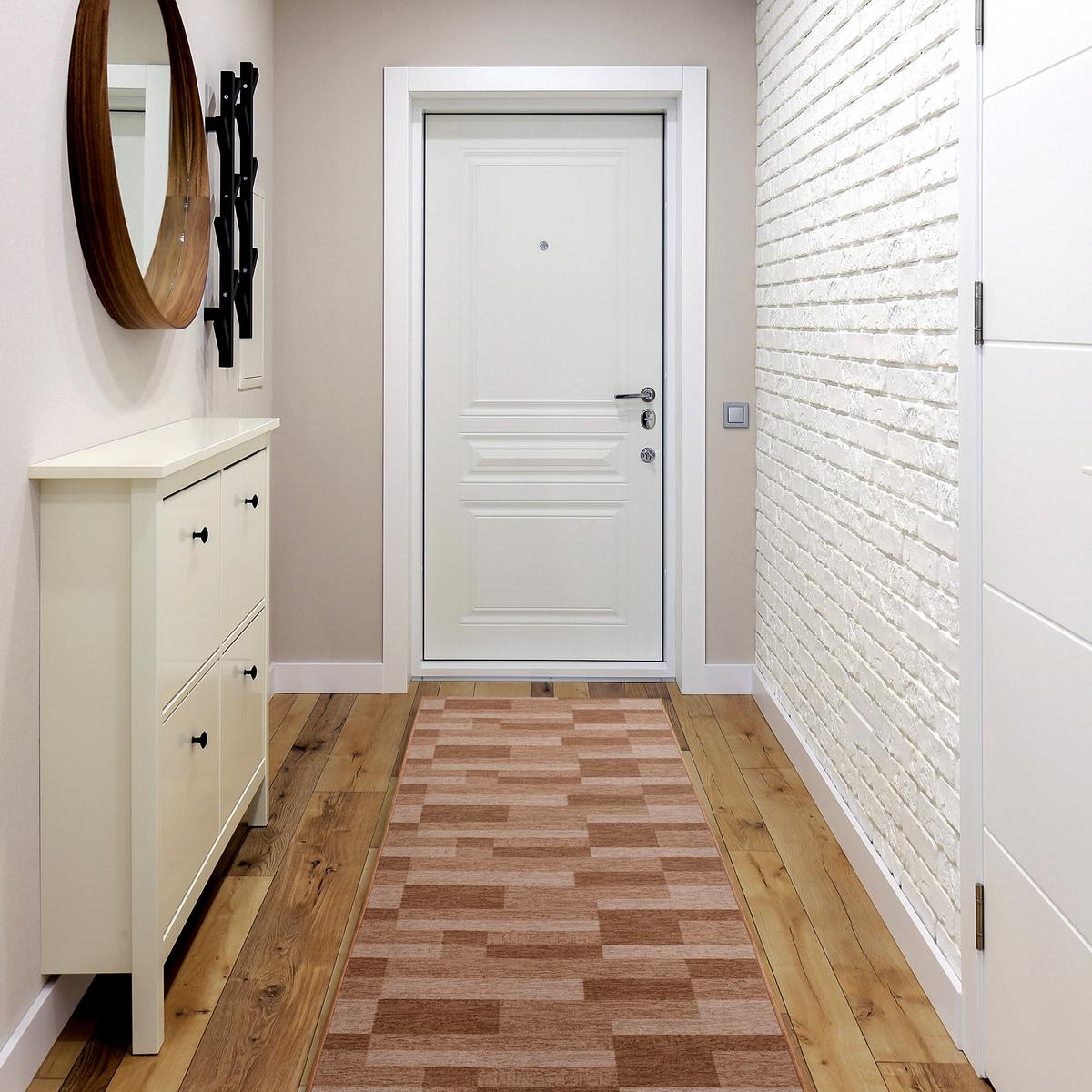 LÄUFER Antirutsch ICONA 100/160 cm - Beige, Textil (100/160cm) - rugsX