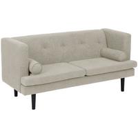 KINDERSOFA 2-Sitzer Keavy Flachgewebe creme - Creme, Kunststoff (102/57/34cm) - 58aufmkessel