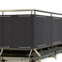 BALKONUMSPANNUNG SolVision HB2 90/300 cm Anthrazit Polyethylen - Anthrazit, Kunststoff (300/90cm) - Sol Royal