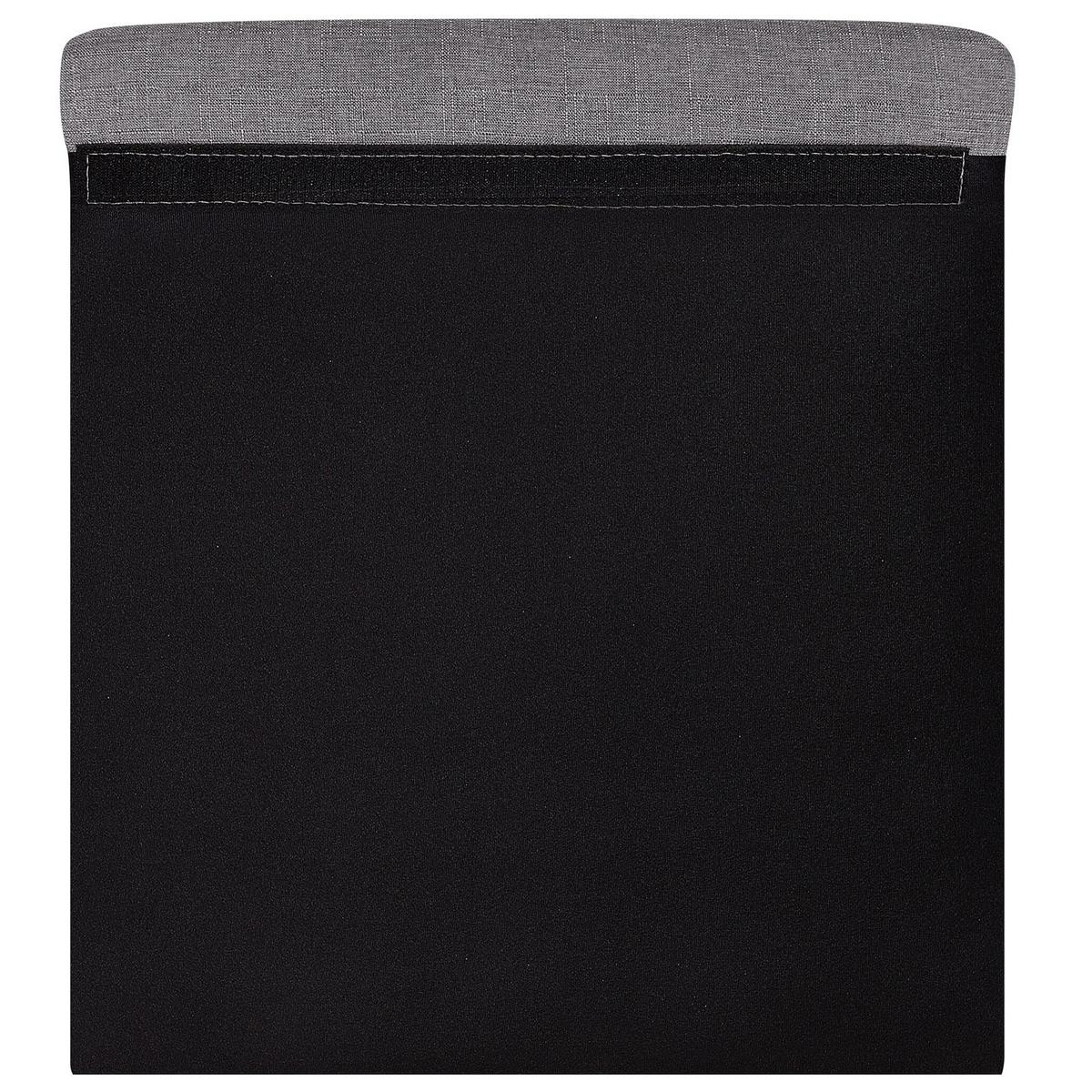 3-SITZER-SOFA Polyester Grau Otra - Hellgrau, Textil (195/84/76cm) - Beliani