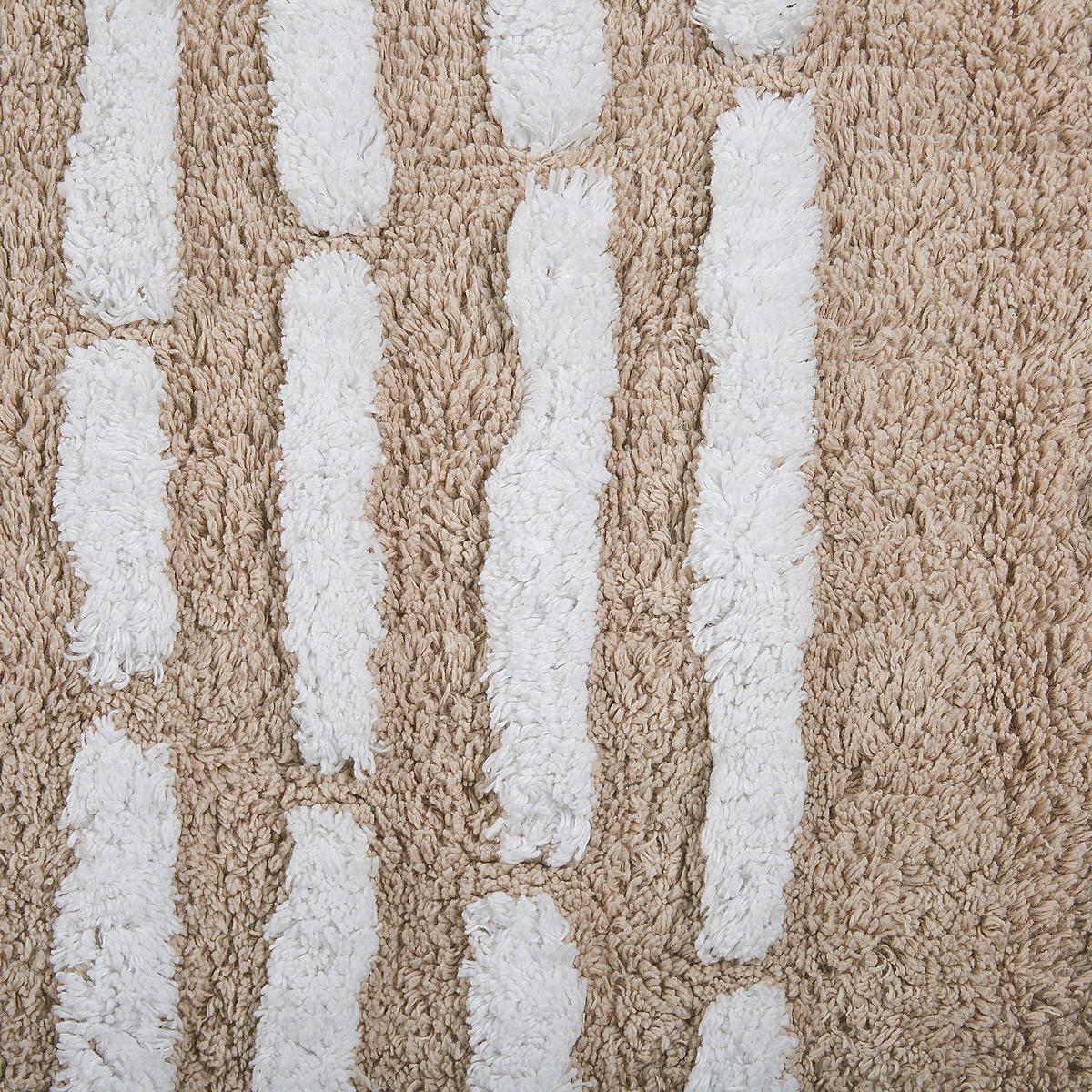 KURZFLOR-TEPPICH Ahirli 180/120 cm - Beige, Textil (120/180cm) - Beliani