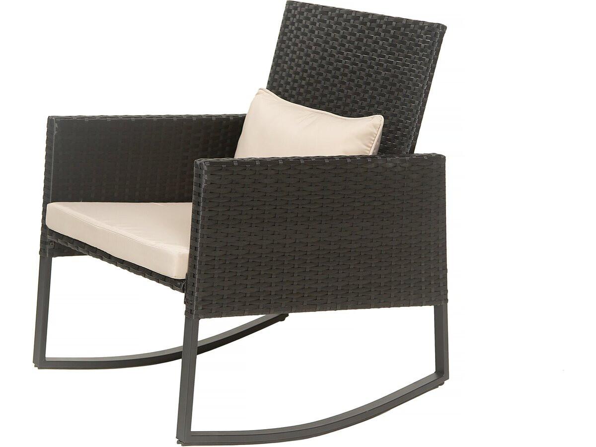 GARTENSITZGRUPPE garden Schwarz / Beige - Schwarz, Metall - Habitat Garten