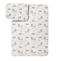 BABY Bambus-Bettwäsche Wale - Beige, Textil (90/120cm) - waldin