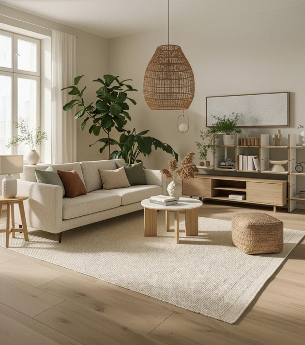 NATUR TEPPICH WOLLE KIRUNA - Beige, Naturmaterialen (160/230cm) - Pergamon