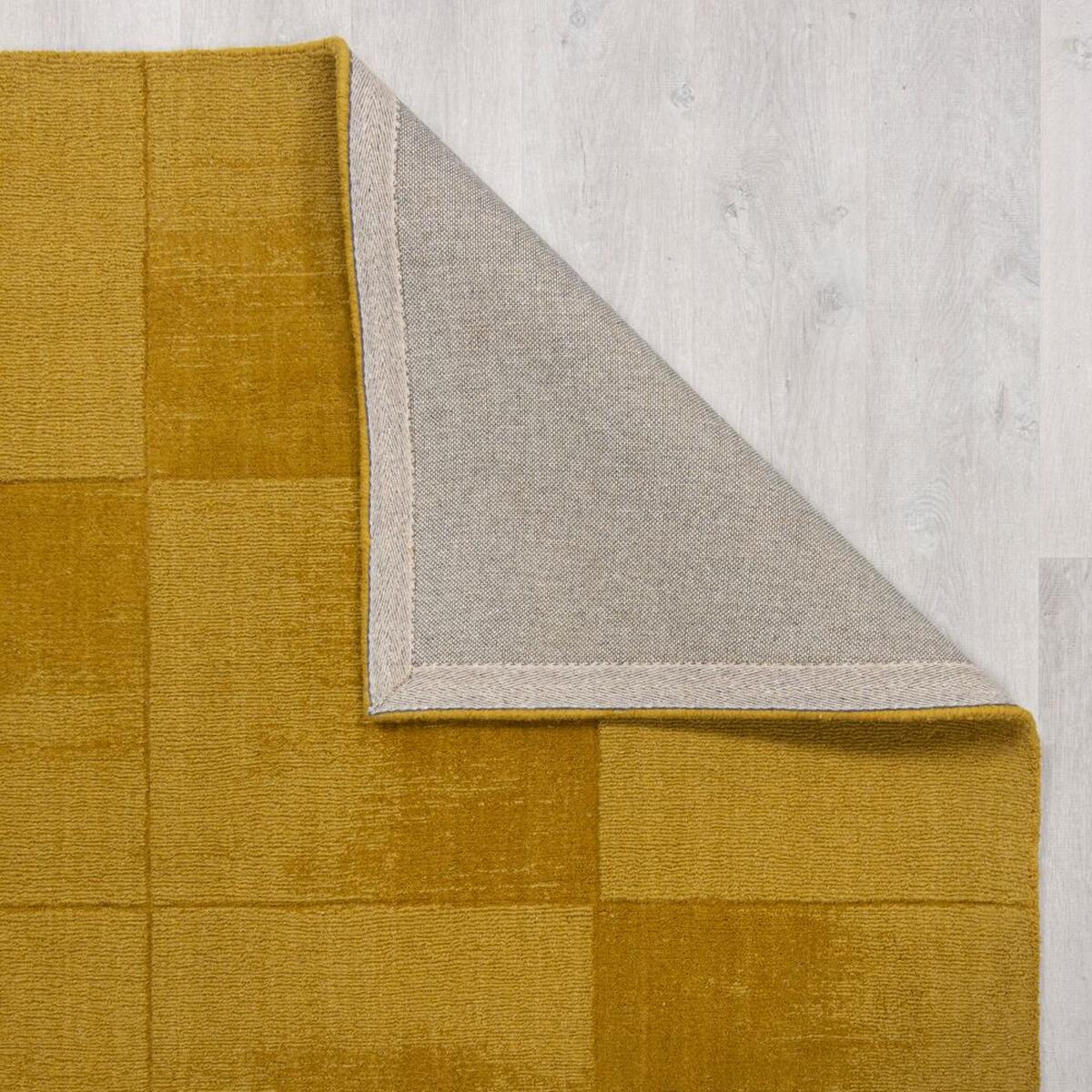 WOLLTEPPICH SID, geometrisch, Gelb, 200 x 290 cm - Gelb, Textil (200/290cm) - KADIMA DESIGN