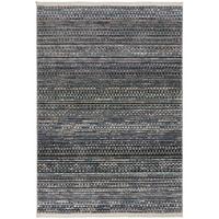 TEPPICH PERRAN, gestreift, Blau, 80 x 140 cm - Blau, Textil (140/80cm) - KADIMA DESIGN