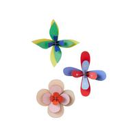 WANDDEKO Zarte Blumenwerk 5.3/19.1 cm - Multicolor, Wellpappe (5.3/19.1/19cm) - Studio Roof