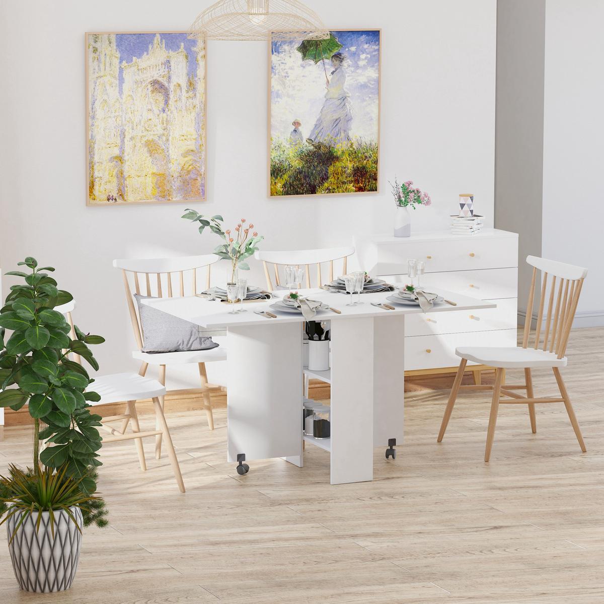 ESSTISCH Slyvin 140/75/74 cm - Weiß, Kunststoff (140/75/74cm) - ZMH