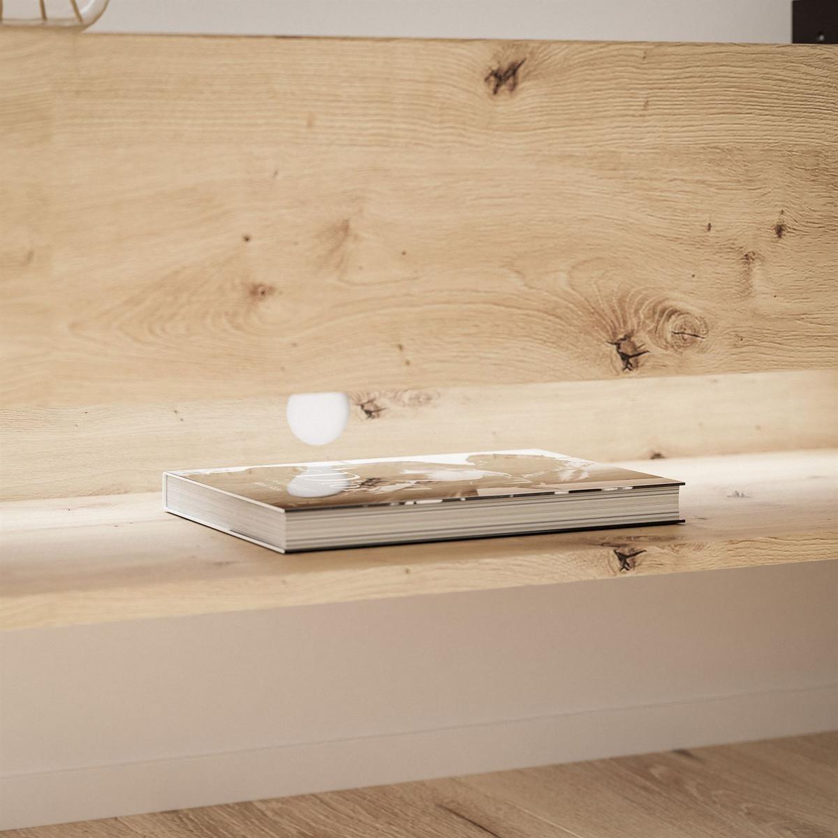 HÄNGESCHRANK TV-Möbel CALANTE LOFT 180 cm mit LED-Beleuchtung - Eiche Artisan, Holzwerkstoff (180/30/35cm) - Lookway