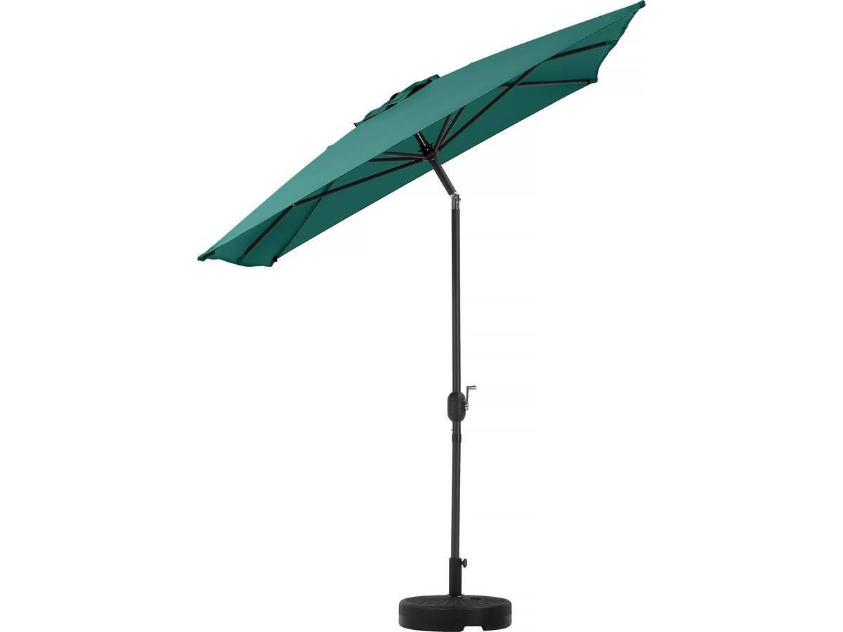 SONNENSCHIRM sol 2 Grün - Grün, Metall (300/200cm) - Habitat Garten