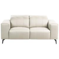 2-SITZER-SOFA Stoff Hellbeige Ommel - Beige, Textil (172/80/102cm) - Beliani