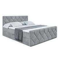 BOXBETT CATOR-Z - 140x200 cm - H3 - Grau - Grau, Holzwerkstoff (140/200cm) - ALTDECOR