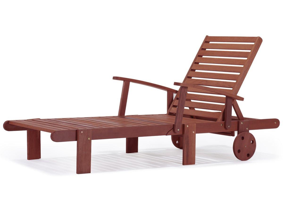 SONNENLIEGE tokyo Braun - Braun, Metall (74/80/193cm) - Habitat Garten