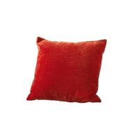 SPITZKISSEN MEDIUM SEPHI Rot Cord - Rot, Textil (50/50cm) - KAWOLA