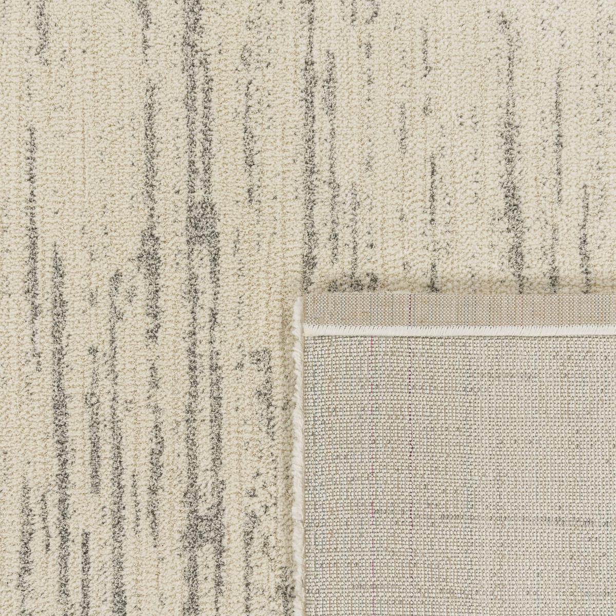 KURZFLORTEPPICH, meliert, aus Polyester, Creme, 120 x 170 cm - Beige, Textil (170/120cm) - KADIMA DESIGN