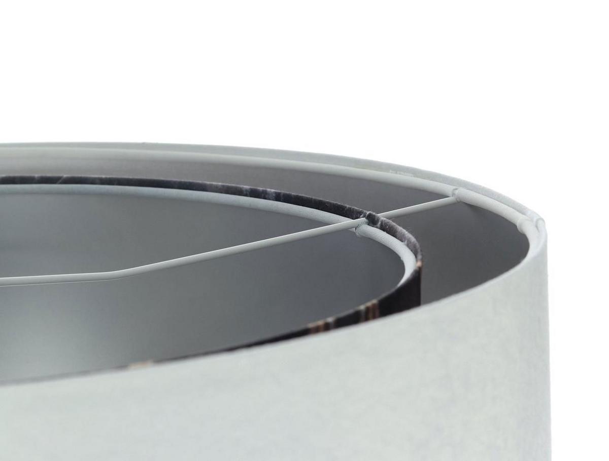 HÄNGELEUCHTE Grau 50/23 cm - Grau, Kunststoff (50/1/23cm) - ONZENO