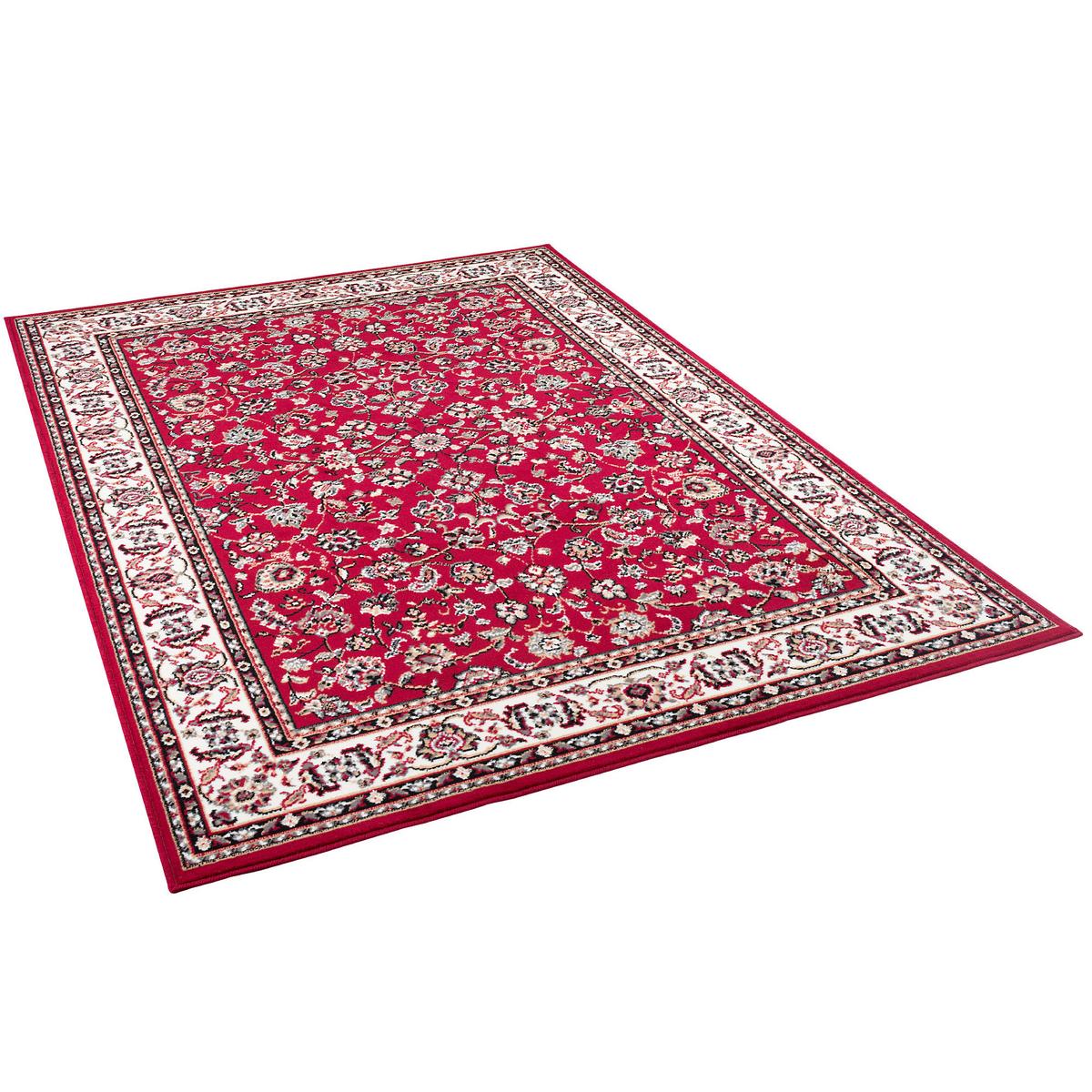 ORIENT TEPPICH TRENDLINE ROT BORDÜRE - Rot, Textil (80/150cm) - Pergamon