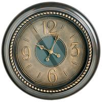 WANDUHR 55 cm Schwarz Alboi - Schwarz, Kunststoff (55/55/5cm) - Beliani