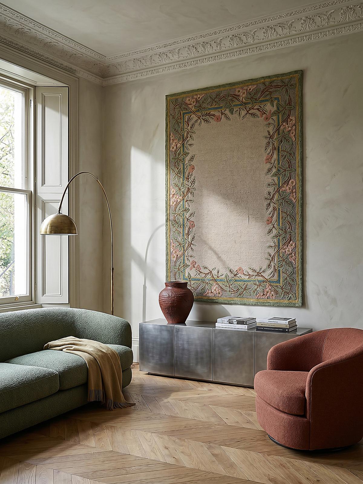 TEPPICH aus Wolle SOAR in Bunt, floral, 140 x 200 cm - Multicolor, Textil (200/140cm) - KADIMA DESIGN