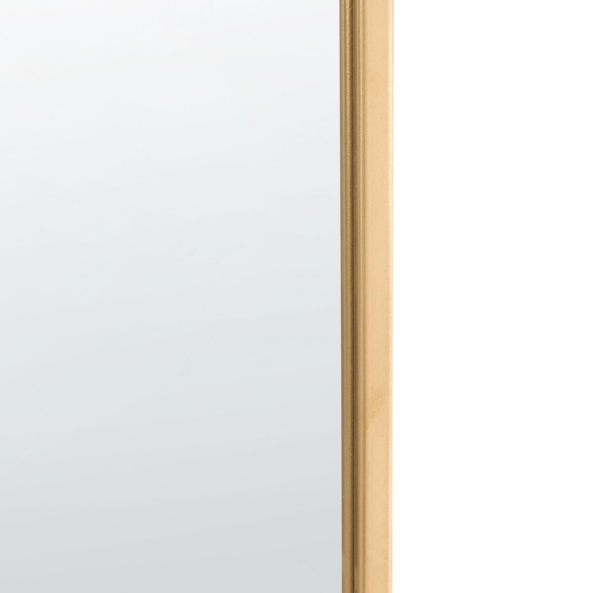 WANDSPIEGEL 46/122 cm Metall Gold Azeville - Goldfarben, Metall (46/122/2cm) - Beliani
