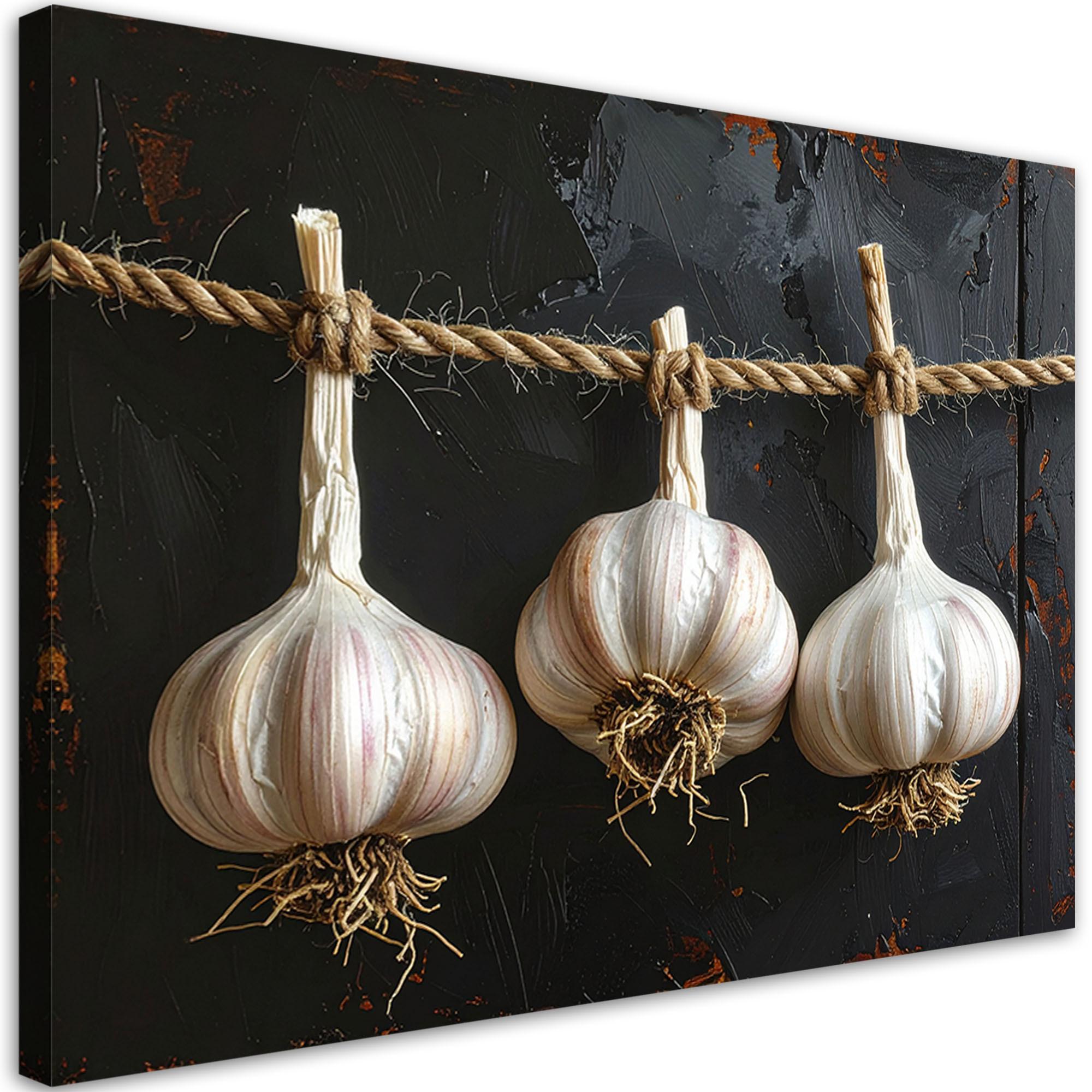 LEINWANDBILD Essen & Trinken 60x40cm - Weiß, Textil (60/40cm) - Feeby