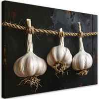 LEINWANDBILD Essen & Trinken 60x40cm - Weiß, Textil (60/40cm) - Feeby