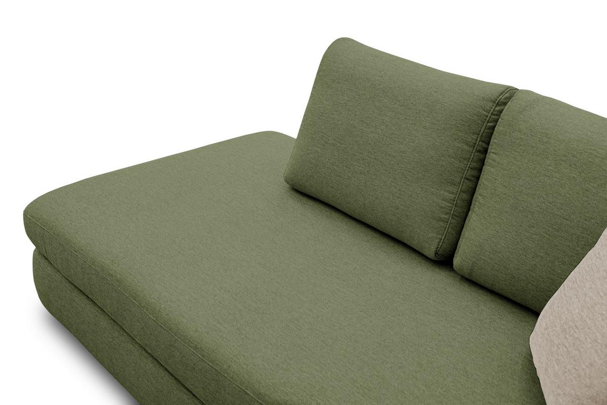 ECKSOFA OTTO 5-Sitzer, grün - Grün, Holzwerkstoff/Textil (219/279cm) - Wozimo