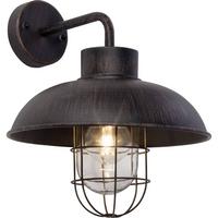 AUSSENWANDLEUCHTE Portland 96297/55 - Chromfarben, Metall (24/29/25cm) - Brilliant