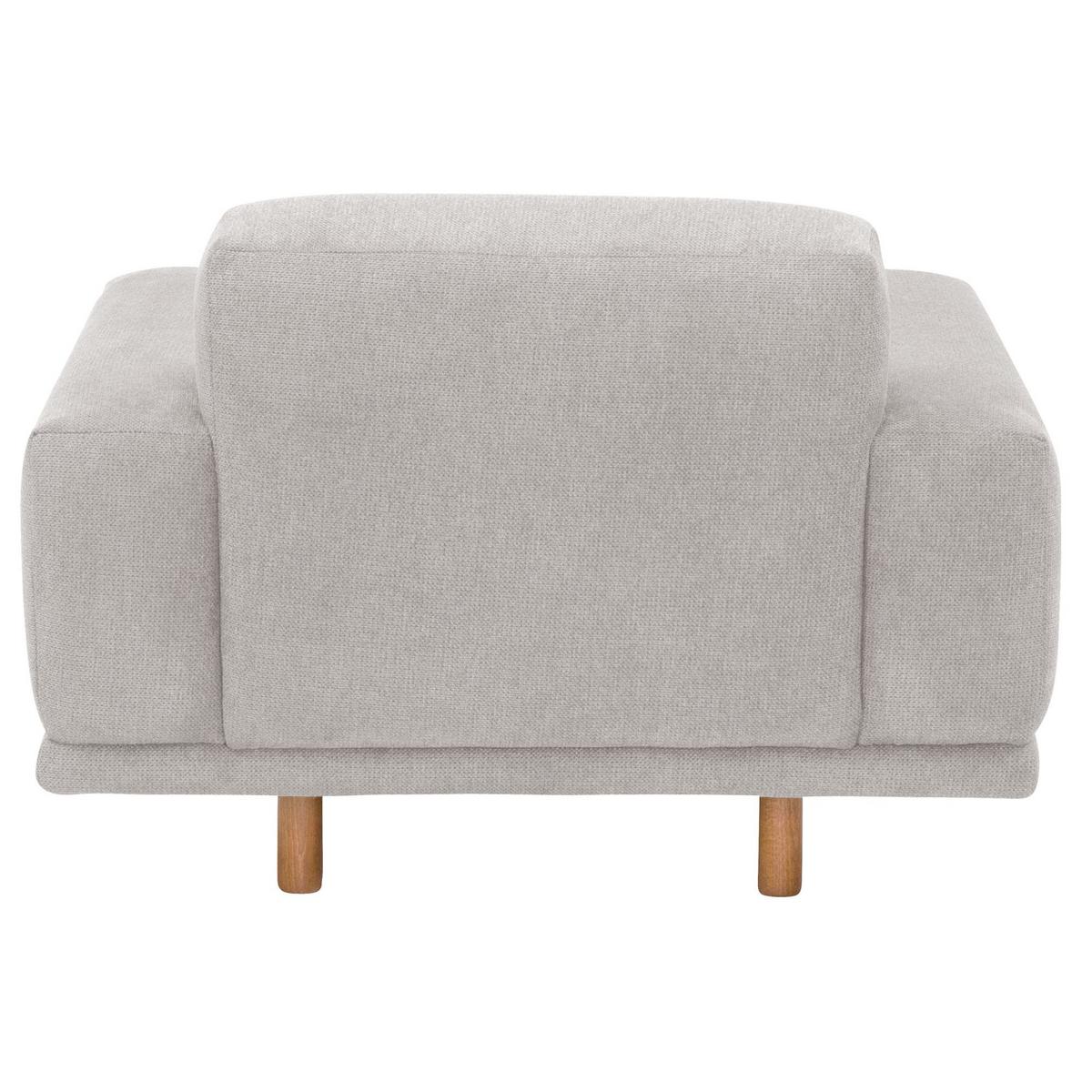 SESSEL Kattryna Flachgewebe silber - Silberfarben, Kunststoff (92/70/102cm) - 58aufmkessel