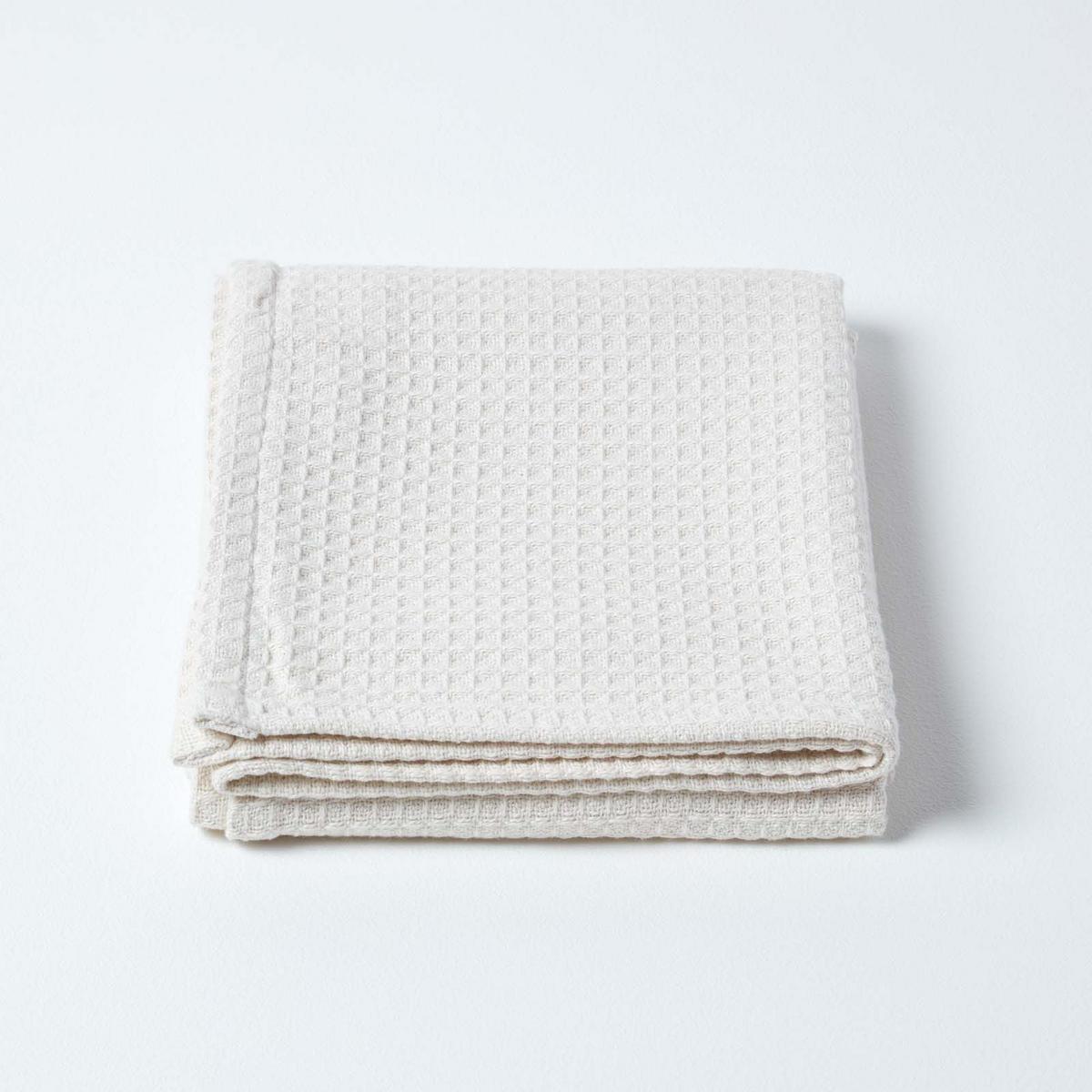 BABYDECKE Waffelpiqué 90/110 cm, Bio-Baumwolle - Naturfarben, Textil (90/112cm) - Homescapes