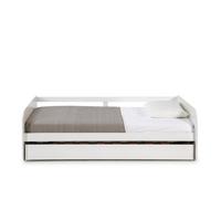 BETT Redona Weiß 195/105/60 cm - Weiß, Holz - Calicosy