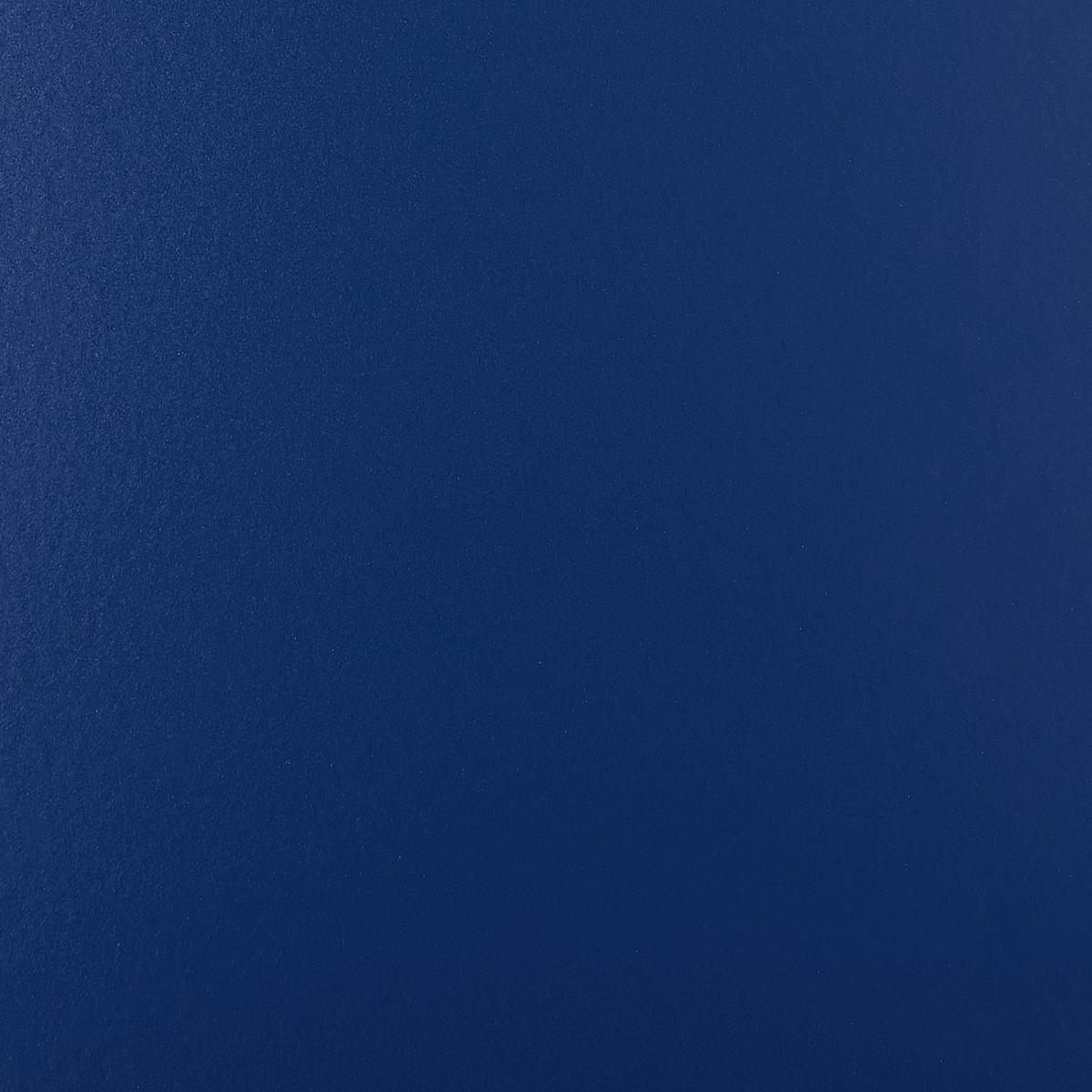 NACHTTISCH blau 2 Schubladen Kylea - Blau/Goldfarben, Metall (43/55/40cm) - Beliani