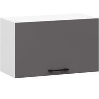 HÄNGESCHRANK Weiß, Graphit Grau 29/60/30 - Graphitfarben/Weiß, Holzwerkstoff (60/29/30cm) - RAUMHIRSCH FURNITURE