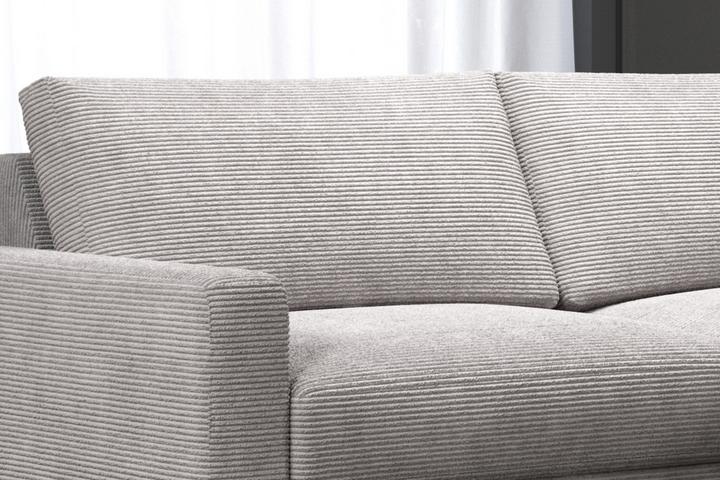 Wohnlandschaft beige Nosagunterfederung