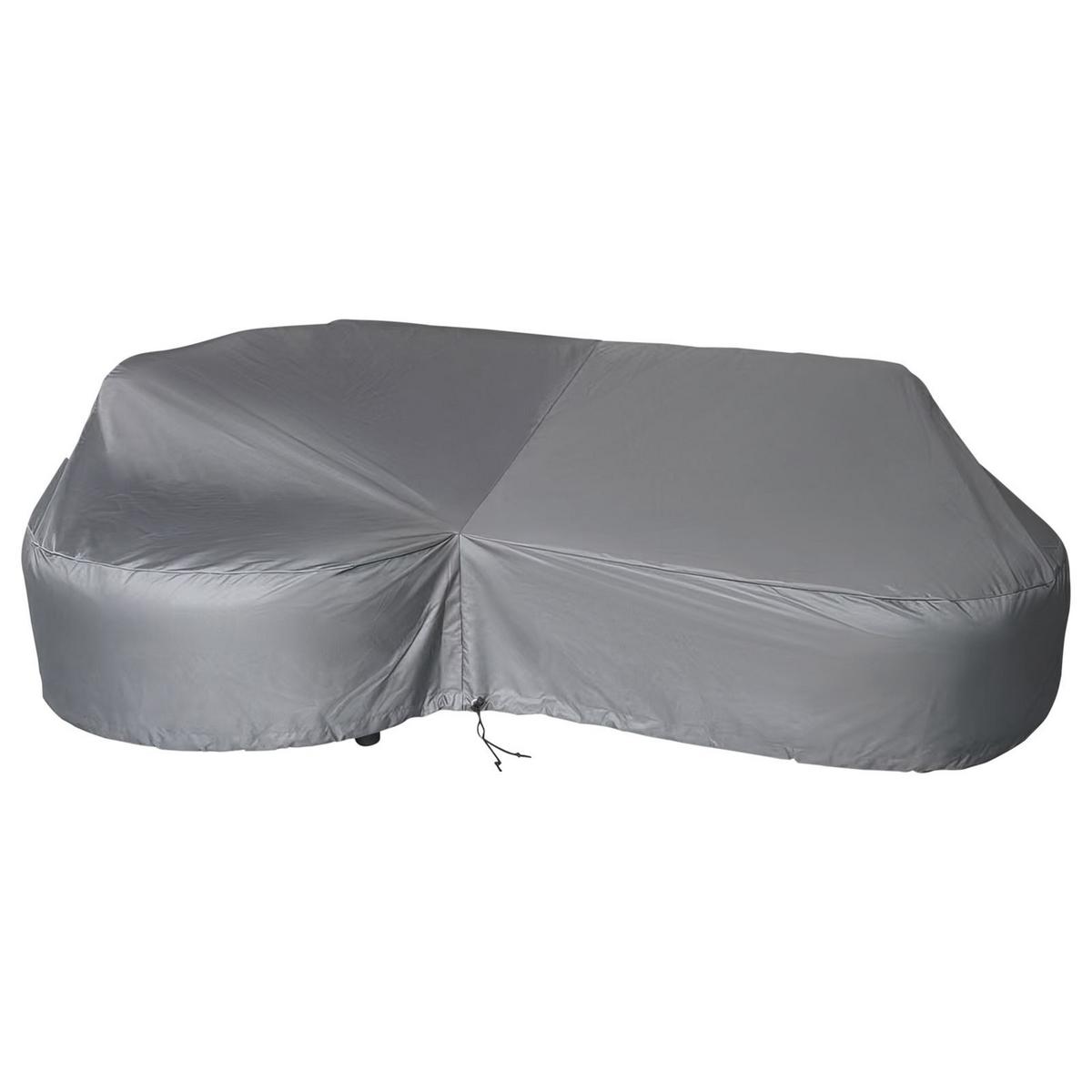 ABDECKHAUBE SORRENTO - Grau, Textil (225/73/143cm) - IDIMEX