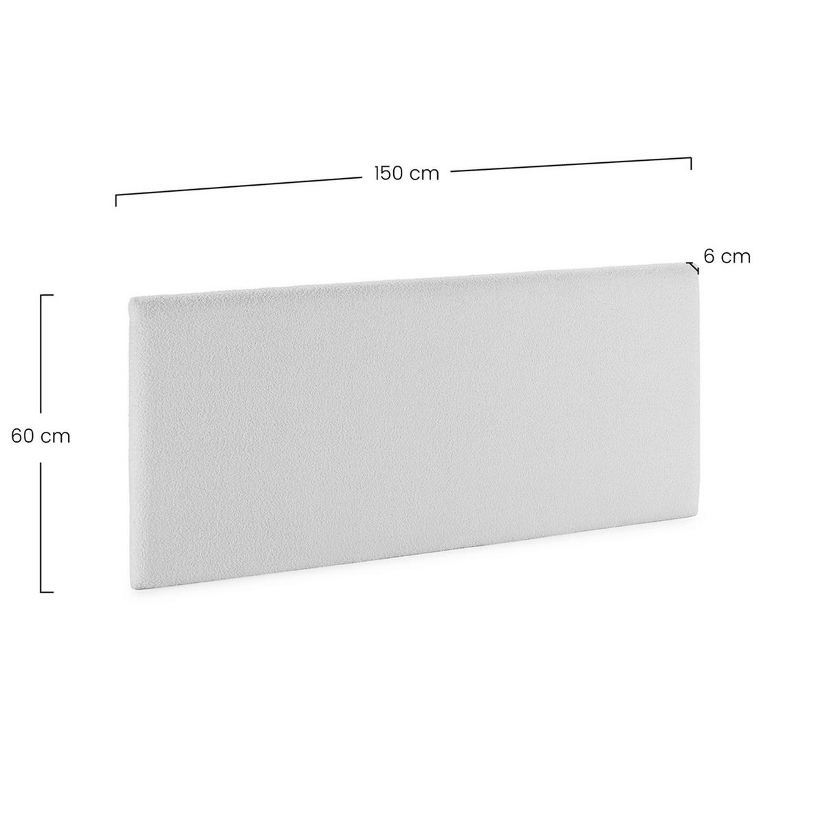 KOPFTEIL Niebla 150x60 cm Beige - Beige, Textil (6/150/150cm) - VS Venta-stock