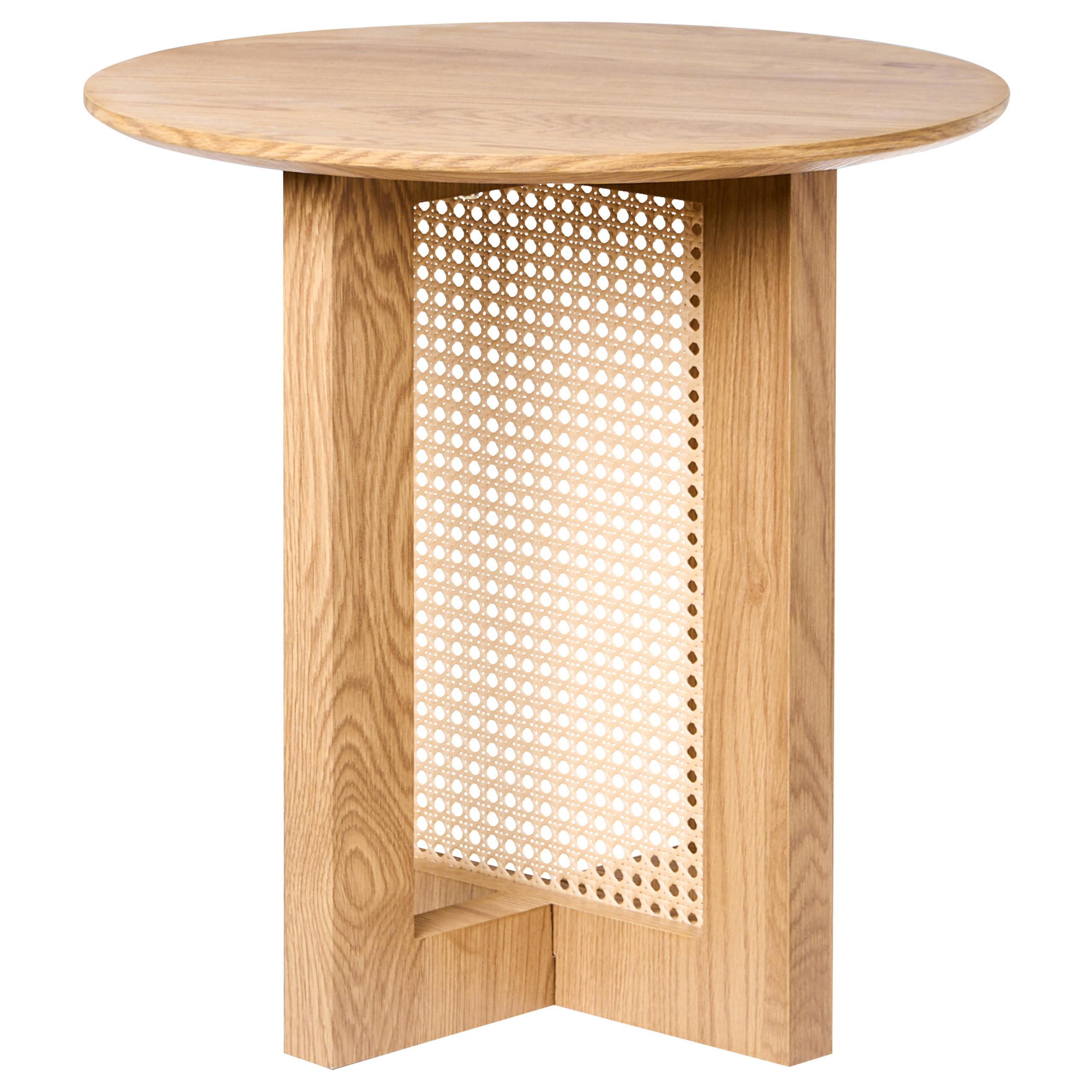 BEISTELLTISCH Braun Karlo - Hellbraun, Holzwerkstoff (50/50/50cm) - Beliani