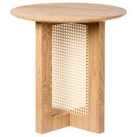 BEISTELLTISCH Braun Karlo - Hellbraun, Holzwerkstoff (50/50/50cm) - Beliani