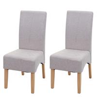 ESSZIMMERSTUHL Beige 2er-Set - Beige, Textil (44/100/56cm) - MCW