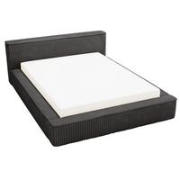 POLSTERBETT Lago 140x200 Schwarz - Schwarz, Textil (140/200cm) - Graingold