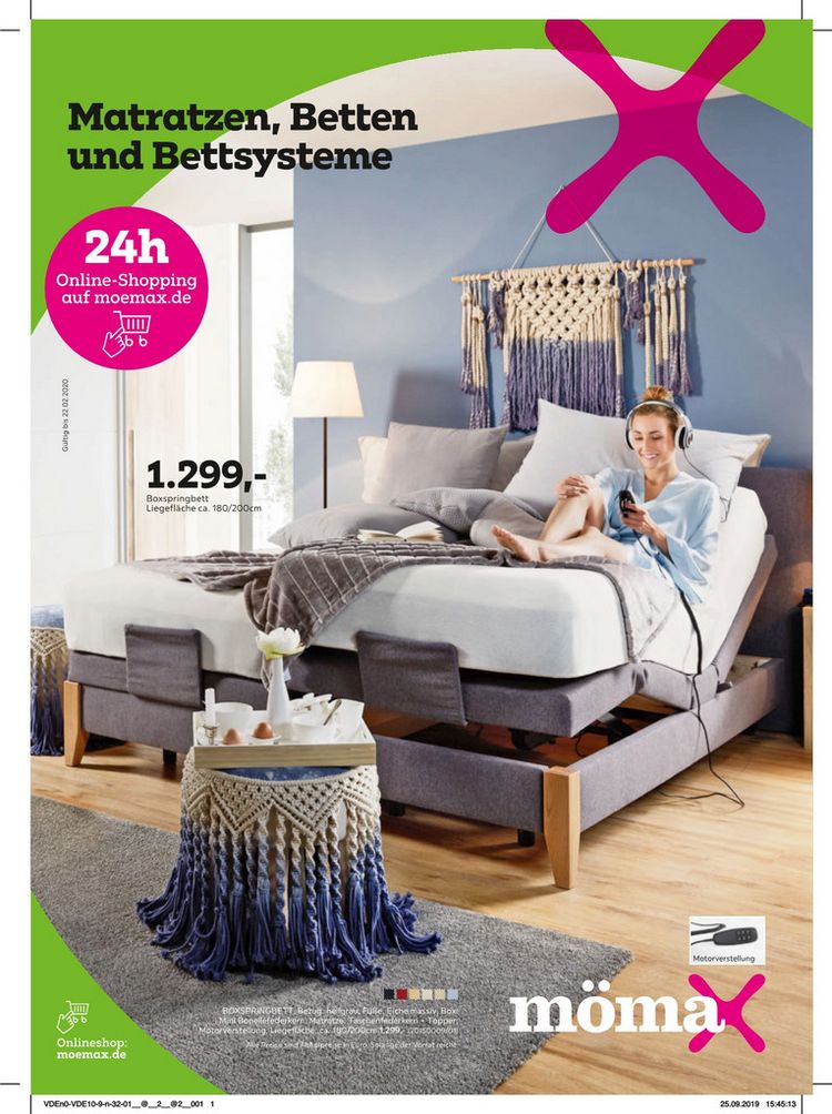 Matratzen, Betten und Bettensysteme