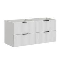 WASCHTISCHUNTERSCHRANK 120.4cm Adriel Weiß - Weiß, Holzwerkstoff (120.4/57/46cm) - Petits-meubles